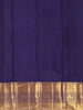 Multicolor Pure Kanchipuram Bridal Silk Saree with Peacock Motif on the body and Contrast Zari Border - Diadem