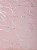 Light Peach Chiffon Saree with Sequins Designs on the body and Embroidery Border - Diadem