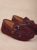 Wine Casual Loafers for Boys - Diadem