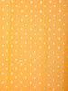 Yellow Art Silk Saree with Small Flower Design on the Body with Matching Border - Diadem