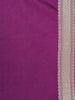Purple Banarasi Saree with Fancy Floral Design on the Body with Zari Border - Diadem