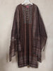 Dark Brown Georgette Straight-Cut Salwar Suit for Girls Adorned with Floral Design, Paired with Dupatta - Diadem