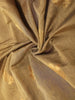 Brown Silk Cotton Saree with Flower Motif Design on the Body with Contrast Border - Diadem