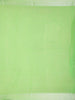 Light Green Silk Cotton Saree with Floral Design on the Body with Matching Border - Diadem