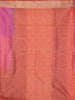 Peach Soft Silk Saree with Striped Design on the Body and without Border - Diadem