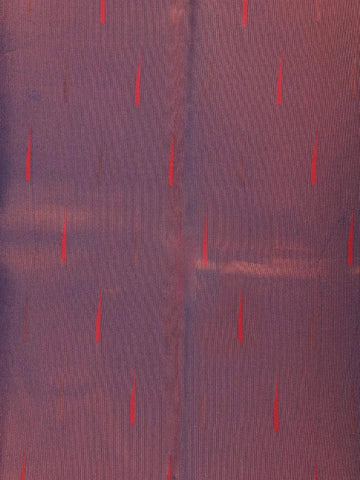 Purple Art Silk Saree with Rain drops design on the Body with contrast Border - Diadem