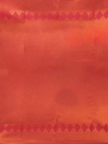 Purple Art Silk Saree with Rain drops design on the Body with contrast Border - Diadem