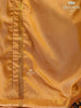 Gold Orange Raw Silk Dhoti with Matching Half Sleeve Shirt - Diadem