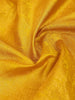 Gold Pure Kanchipuram Silk Saree with Floral Jacquard Design on the Body with Zari Border - Diadem