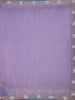 Lilac Embroidery Designed Net Saree - Diadem