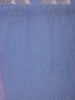 Lilac Embroidery Designed Net Saree - Diadem