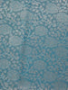 Blue Art Silk Saree with Flower Jacquard Design on the Body with Contrast Zari Border - Diadem
