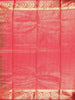 Wine Art Silk Saree with Paisley Design on the Body with Contrast Zari Border - Diadem