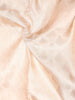Sandal Pure Kanchipuram Bridal Silk Saree with Floral Motif on the Body with Zari Border - Diadem