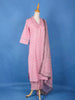 Light Pink Cotton Floral Printed Salwar Suit - Diadem
