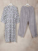 Light Blue Cotton Straight Cut Salwar Suit for Girls Adorned with Floral Prints - Diadem