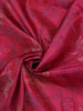 Rose Pink Soft Silk Saree with Flower and leaf Design on the Body with Contrast Border - Diadem