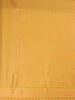 Mustard Orange Arani Silk Saree with Floral Motif on the body and Contrast Zari Border - Diadem