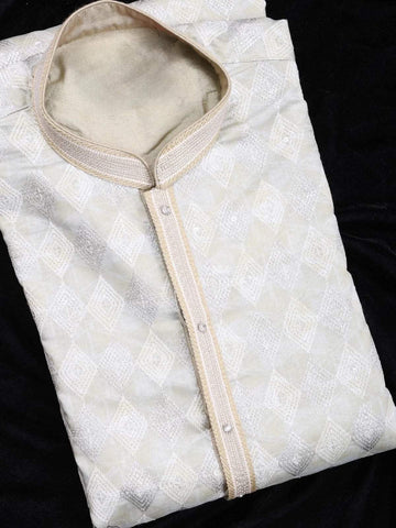 Light Green Kurta Set Adorned with Sequins work, with pant - Diadem