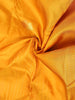 Yellow Pure Kanchipuram Bridal Silk Saree with Diamond Motif on the Body with Zari Border - Diadem