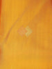 Yellow Pure Kanchipuram Bridal Silk Saree with Diamond Motif on the Body with Zari Border - Diadem