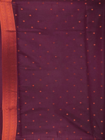 Light Green Art Silk Saree with Leaf and Flower Jacquard Design on the Body with Designed Border - Diadem