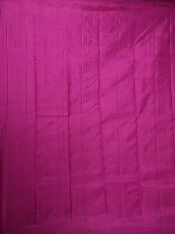 Teal Blue Pure Kanchipuram Bridal Silk Saree with Zari Butta on the Body with Zari Border - Diadem