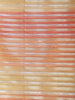 Yellow Semi Banarasi Saree with Stripes Design on the Body with Design Border - Diadem