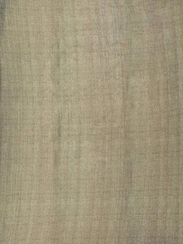 Olive Green Chanderi Silk Saree with Small Floral Design on the Body with Contrast Border - Diadem