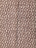 Brown Chanderi Silk Saree with Small Floral Design on the Body with Matching Border - Diadem