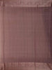 Wine Chanderi Silk Saree with Small Flower Motifs on the Body with Matching Border - Diadem