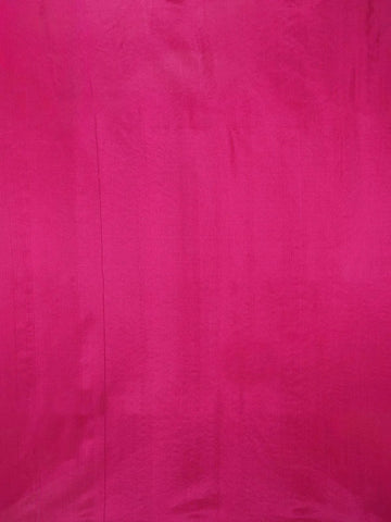 Pink Soft Silk Saree with Floral and Paisley Motif on the Body and without Border - Diadem