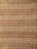 Brown Semi Tussar Silk Saree with Rural Motif on the Body with Designed Border - Diadem
