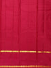 Maroon Pure Kanchipuram Silk Saree with Stripes Design on the Body with Zari Border - Diadem