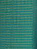 Green Pure Kanchipuram Silk Saree with Checks Design on the Body with Zari Border - Diadem