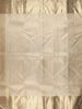 White Pure Kanchipuram Bridal Silk Saree with Vines Motif on the Body with Matching Border - Diadem