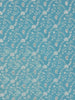 Aqua Blue Floral Thread Embroidered Organza Saree - Diadem