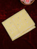 Yellow Sequin Embroidery Designed Organza Saree - Diadem