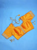 Yellow Silk Readymade Blouse with Sequin Embroidery - Diadem