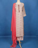 white Floral Print Design Salwar Suit - Diadem