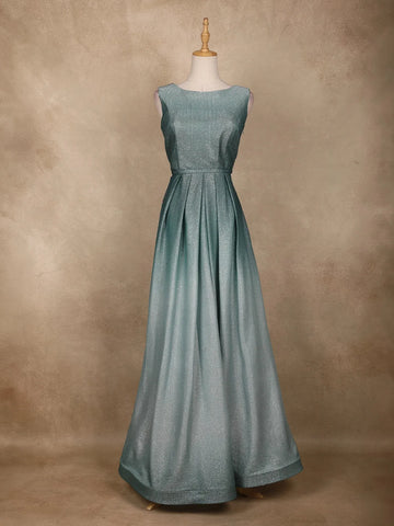 Green Ombre Glitter Bridesmaid Gown - Diadem