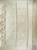 Antique Gold Floral Design Semi Tissue Saree - Diadem