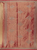Antique Gold Floral Woven Banarasi Silk Saree - Diadem