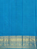 Aqua Blue  Butta Woven Design Kanchipuram Silk Saree