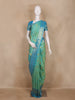 Aqua Blue  Butta Woven Design Kanchipuram Silk Saree