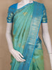 Aqua Blue  Butta Woven Design Kanchipuram Silk Saree