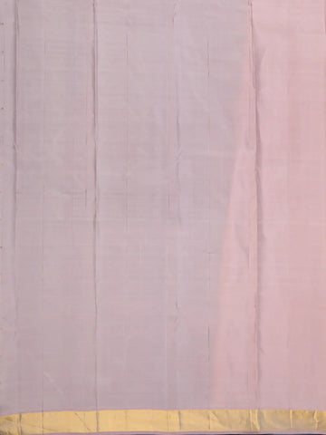 Aqua Blue Checked Woven Pure Kanchipuram Silk Saree with Contrast Border - Diadem