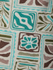 Aqua Blue Abstract Printed Cotton Salwar Suit - Diadem