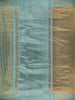 Aqua Blue Stripes Designed Organza Designer Saree - Diadem