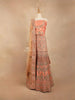 Peach Silk Embroidered Bridal Lehenga for Women - Diadem